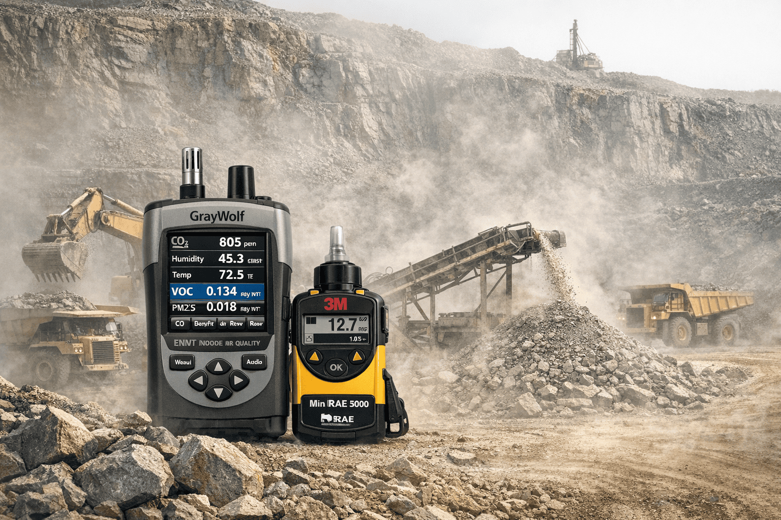 Silica monitoring